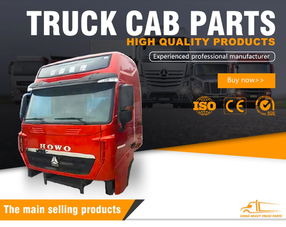 Sinotruk HOWO A7 Hohan Golden Prince China Heavy Truck Hw76 Cabin Parts Wg1642510005 Driver Seat Truck Parts