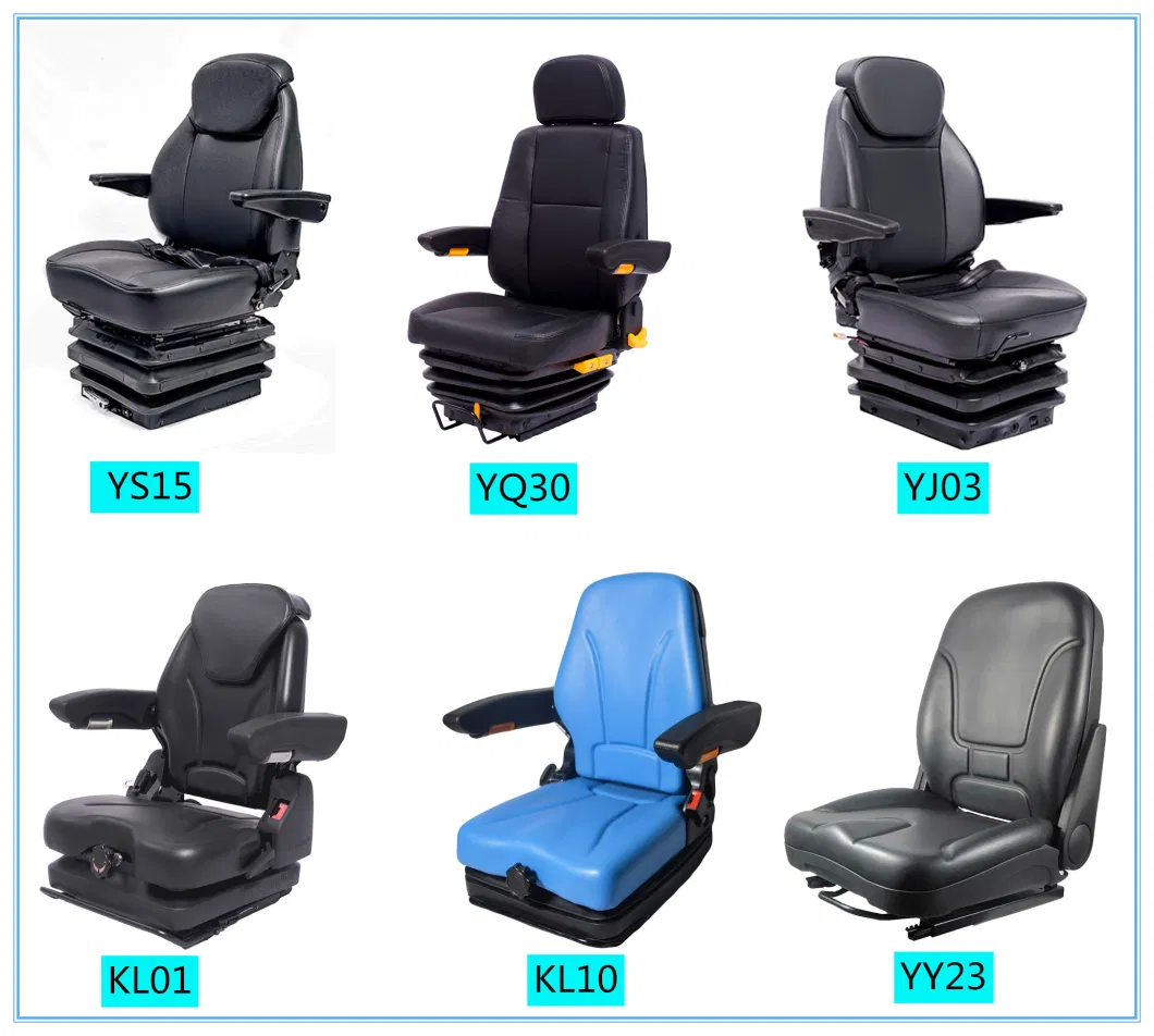 Luxury Agricultural Tractor Seats with Air Suspension